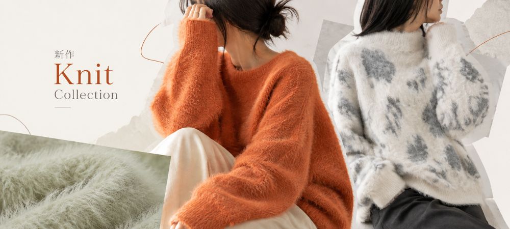 新作ニットコレクション