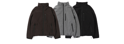 NAVY シャットアウター裏シャギースタンドジャケット