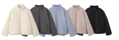 nAvy ふわりも撥水中綿ブルゾン