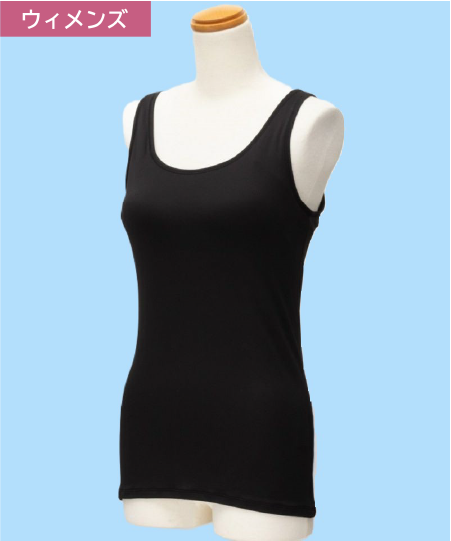 NAVY SARARI ブラトップタンクトップ