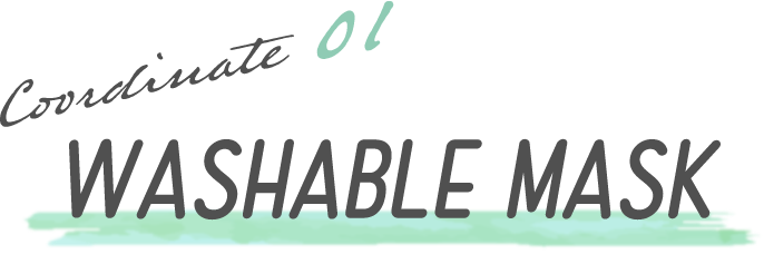 Coordinate 01 WASHABLE MASK