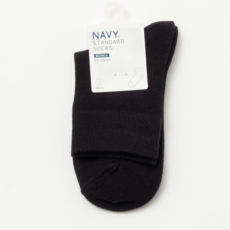 NAVY クォーターソックス 無地カラー レディース商品画像-10