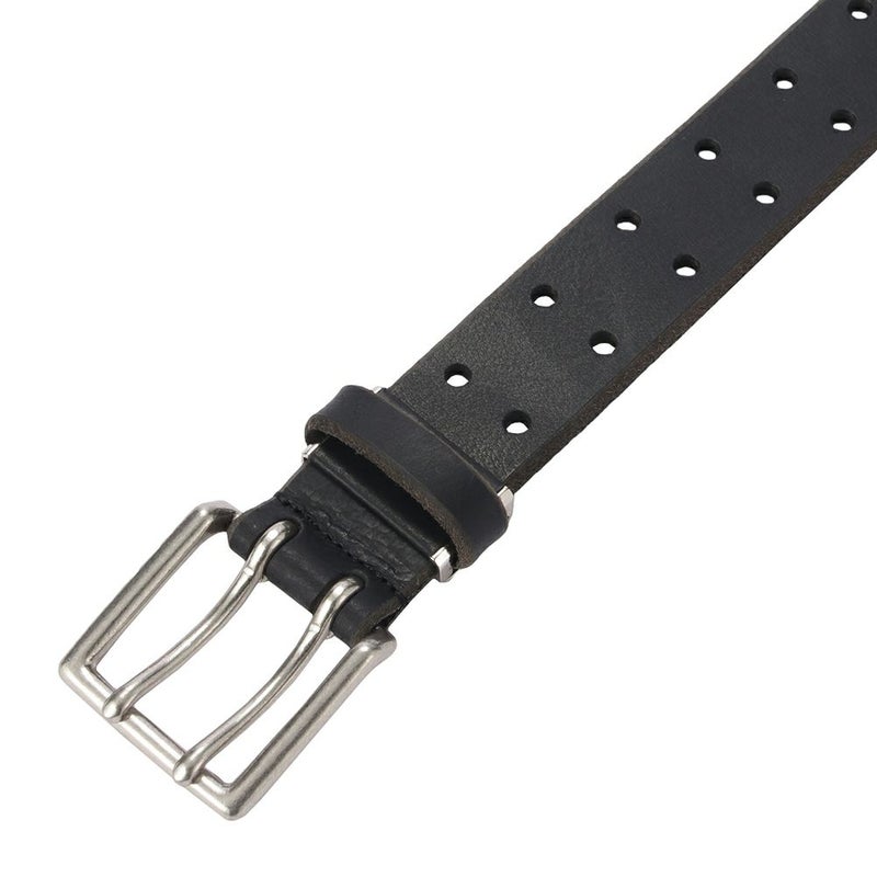 NAVY 35mm幅 Wパンチングベルト商品画像-4