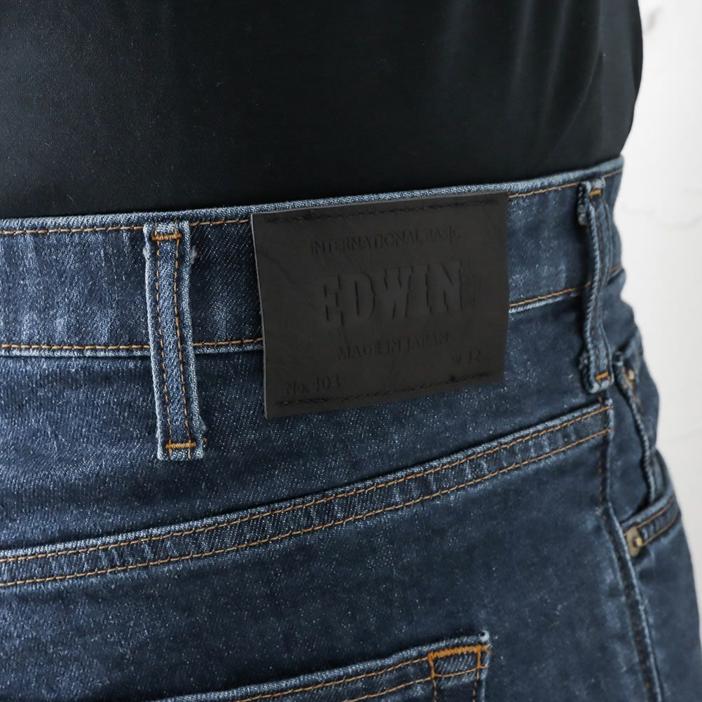 EDWIN インターナショナルベーシック フレックス レギュラーストレート メンズ