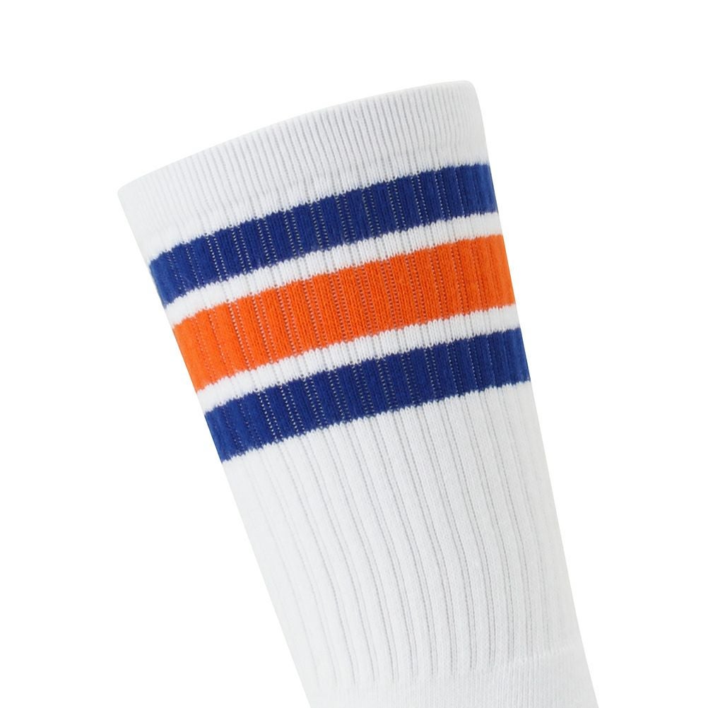 Healthknit クルーソックス 配色ライン 2足組 メンズ