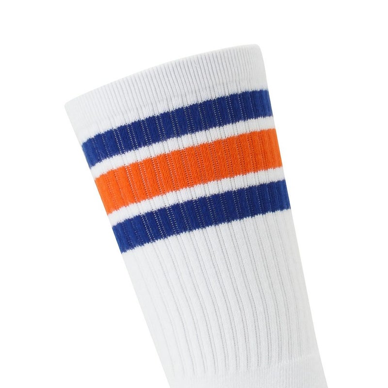 Healthknit クルーソックス 配色ライン 2足組 メンズ商品画像-4