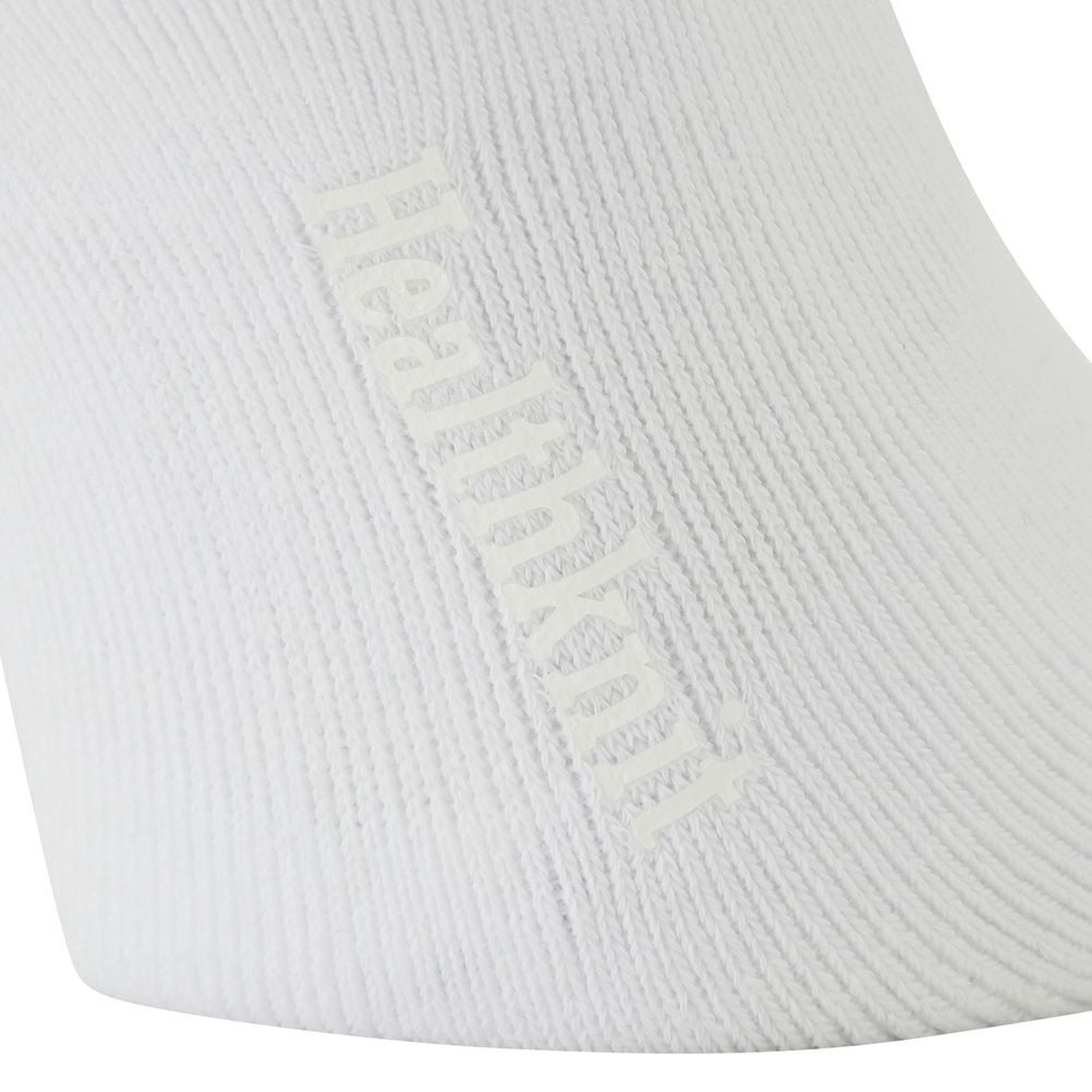 Healthknit クルーソックス 配色ライン 2足組 メンズ