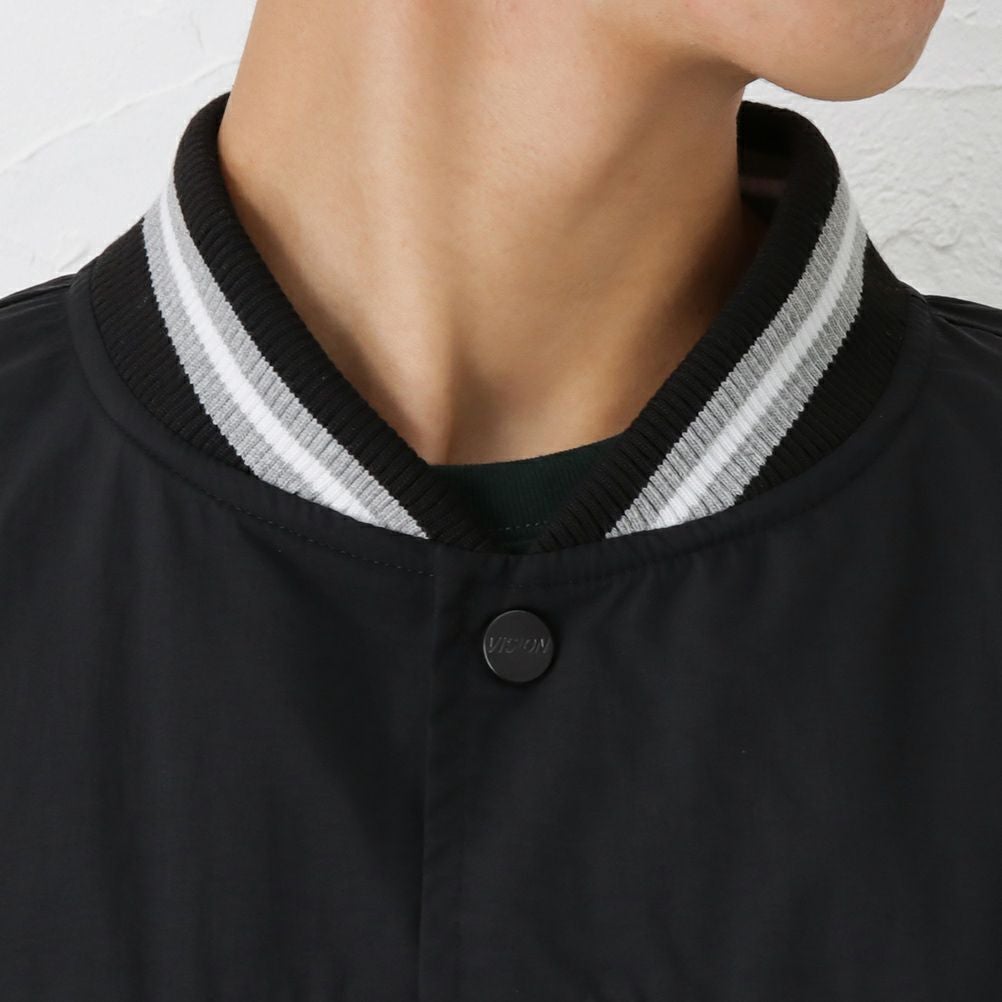 VISION STREET WEAR ナイロンワッペンスタジャン メンズ