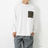 WOODS 異素材ポケットロングスリーブTシャツ メンズ メール便 対応商品商品サムネイル-2