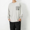 WOODS 異素材ポケットロングスリーブTシャツ メンズ メール便 対応商品商品サムネイル-3