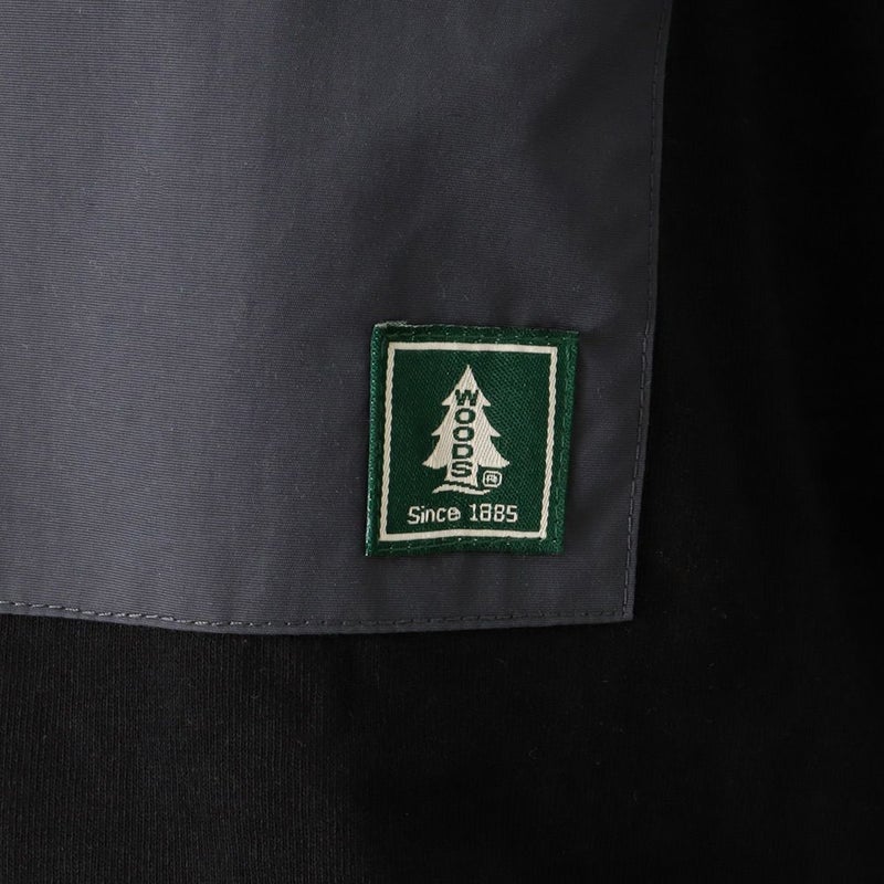 WOODS 異素材ポケットロングスリーブTシャツ メンズ メール便 対応商品商品画像-13