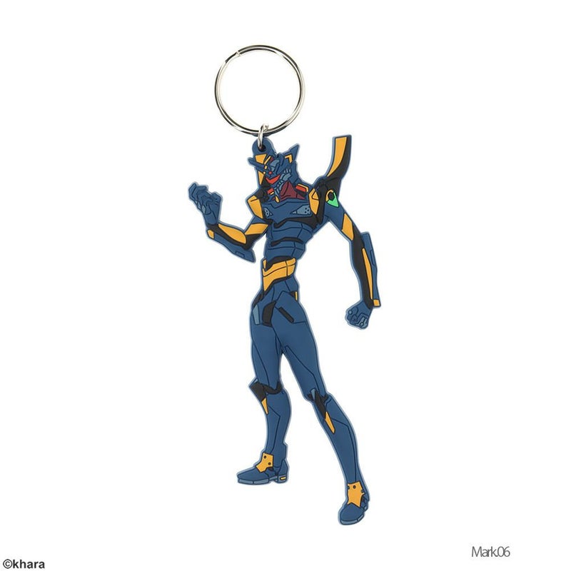 EVANGELION エヴァンゲリオン 立体ラバーキーホルダー メール便 対応商品商品画像-7