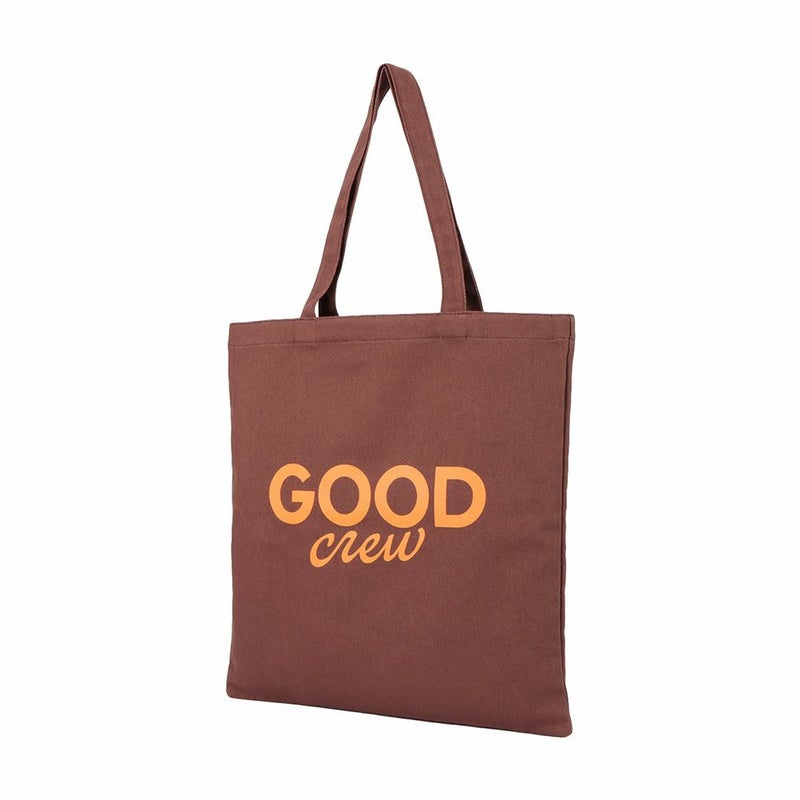 [期間限定価格]GOOD CREW  ロゴプリントツイルトートバッグ商品画像-12