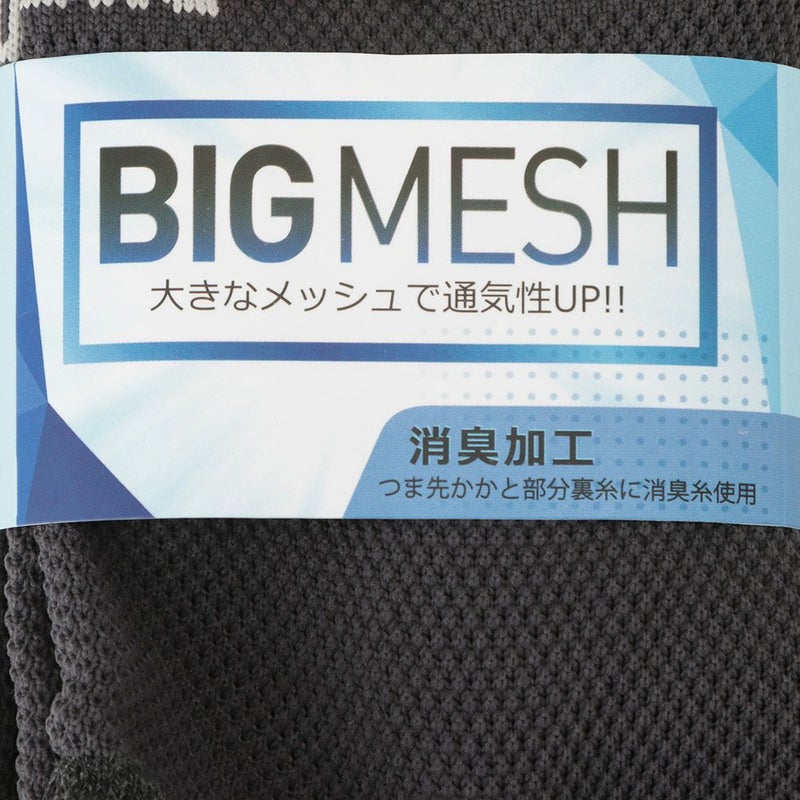 PUMA ビッグメッシュアンクルソックス 3足組 メンズ商品画像-13