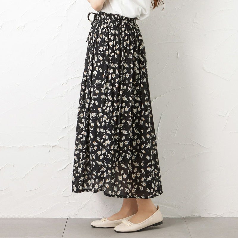 [期間限定価格]【オンラインストア限定】綿ボイル総柄スカート レディース商品画像-7