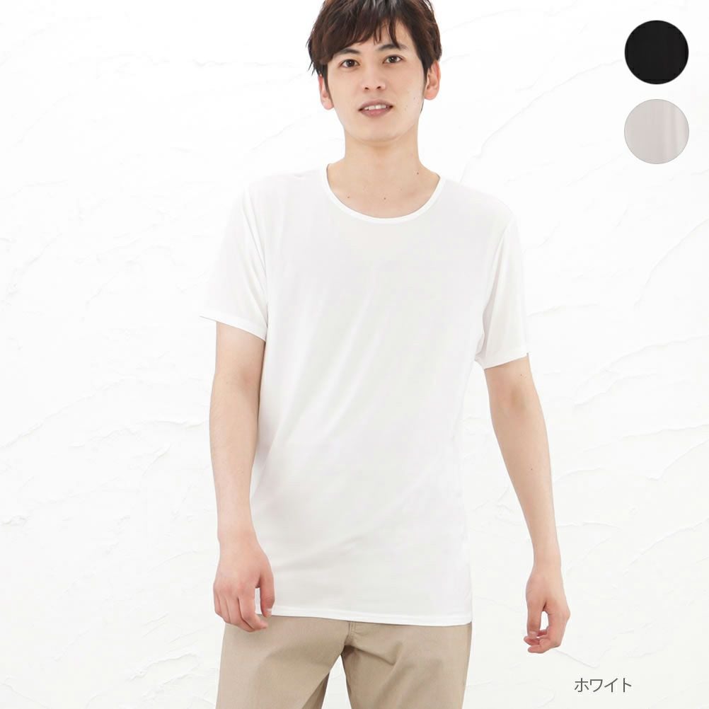 SARARI COOL クルーネックTシャツ メンズ