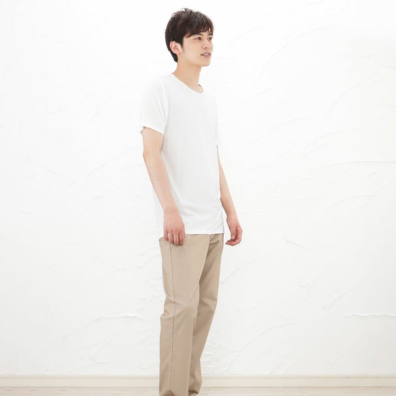 SARARI COOL クルーネックTシャツ メンズ メール便 対応商品商品画像-5