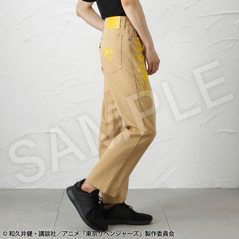 【非売品スペシャルカードをプレゼント】NESTA BRAND 東京リベンジャーズ 佐野万次郎 マイキー Mikey ストレッチパンツ メンズ商品画像-5