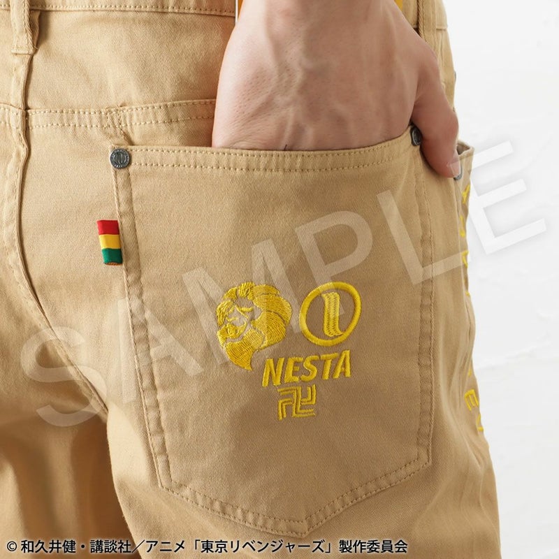 【非売品スペシャルカードをプレゼント】NESTA BRAND  東京リベンジャーズ 佐野万次郎 マイキー Mikey ストレッチパンツ メンズ商品画像-11