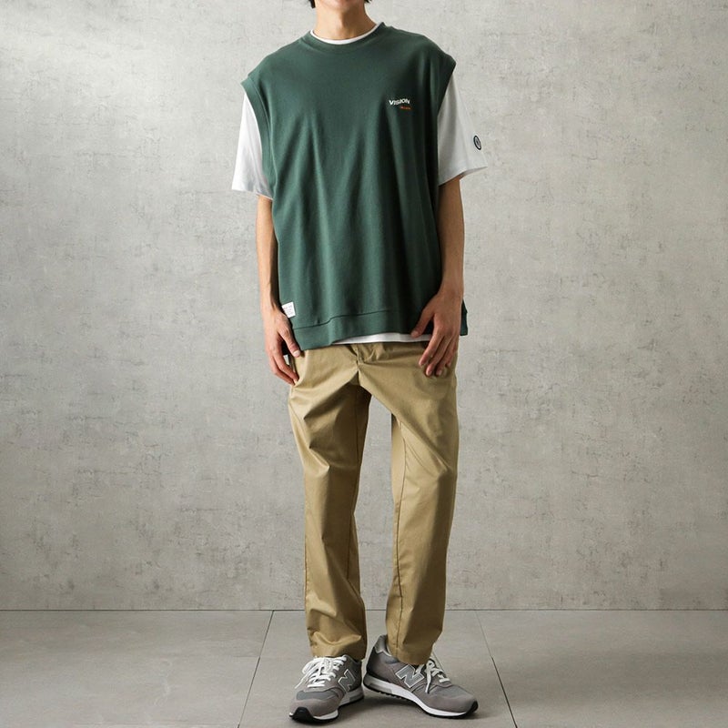 [期間限定価格]【オンラインストア限定】VISION STREET WEAR  鹿の子ベストアンサンブルTシャツ メンズ商品画像-4