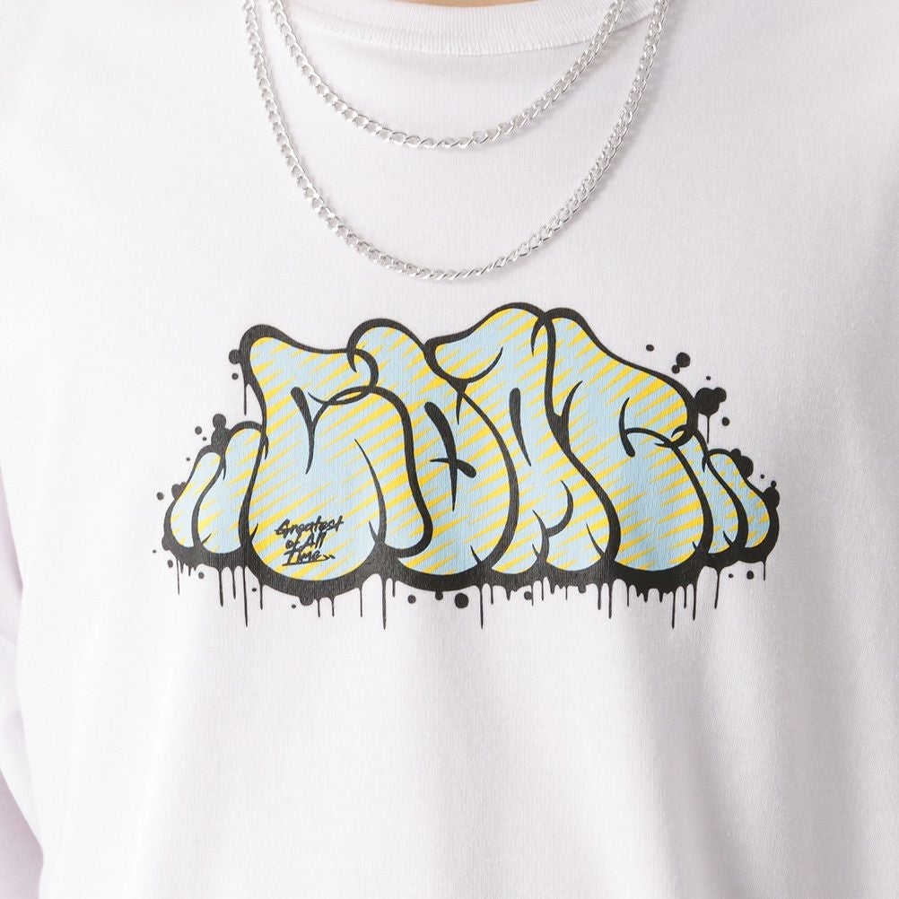 ポンチ素材 プリントTシャツアンサンブル アクセサリー付き メンズ ネコポス 対応商品