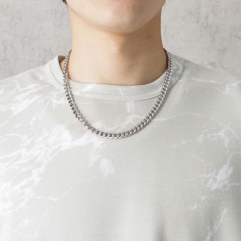 ポンチ素材 総柄プリントTシャツアンサンブル アクセサリー付き メンズ ネコポス 対応商品