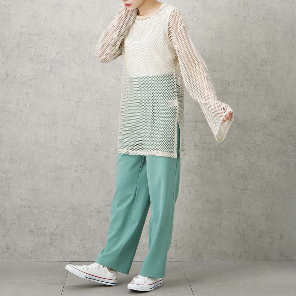 NAVY メッシュアンサンブル レディース