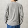 NAVY ワッフルクルーロングスリーブTシャツ メンズ商品サムネイル-8