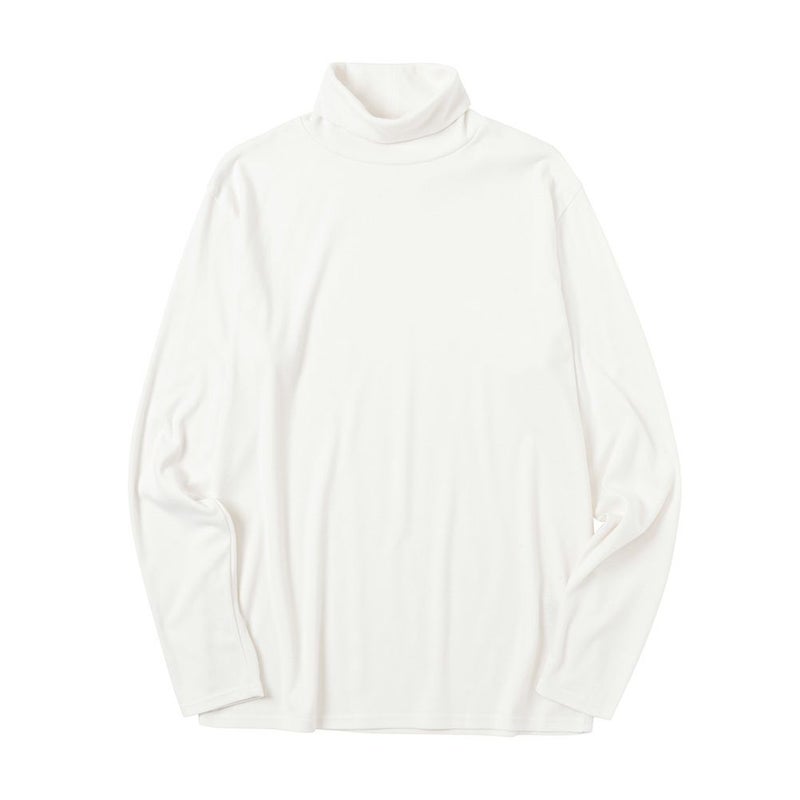 NAVY  スムースタートルネックロングスリーブTシャツ メンズ商品画像-21