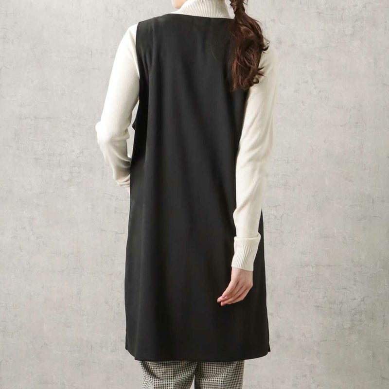 NAVY ジャガードジレ レディース商品画像-6