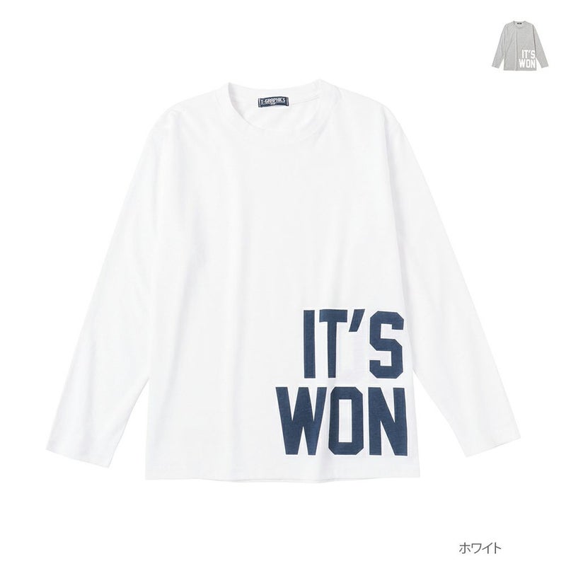 T-GRAPHICS ストリートプリントロングスリーブTシャツ キッズ メール便 対応商品商品画像-1