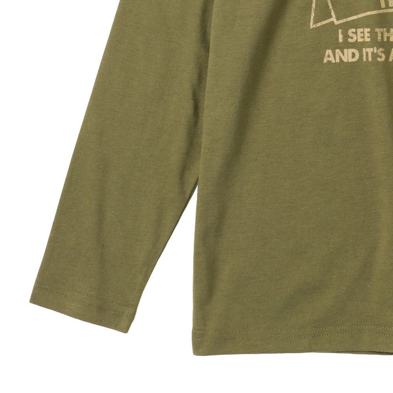 T-GRAPHICS アウトドアプリントロングスリーブTシャツ キッズ メール便 対応商品商品画像-4