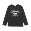 T-GRAPHICS カレッジプリントロングスリーブTシャツ キッズ メール便 対応商品商品サムネイル-2