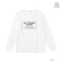 T-GRAPHICS プリントロングスリーブTシャツ キッズ ネコポス 対応商品