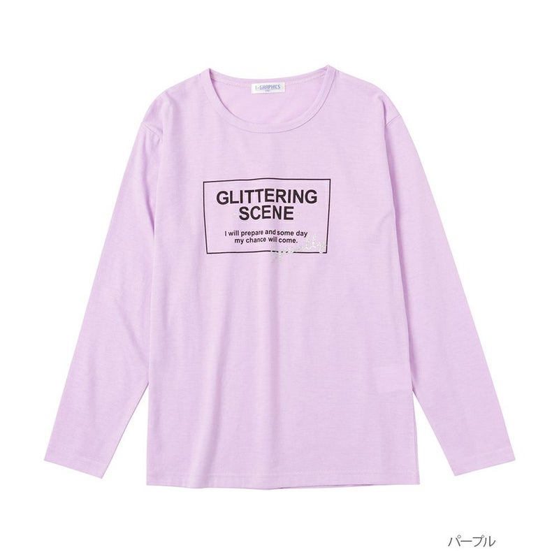 T-GRAPHICS  プリントロングスリーブTシャツ キッズ メール便 対応商品商品画像-2