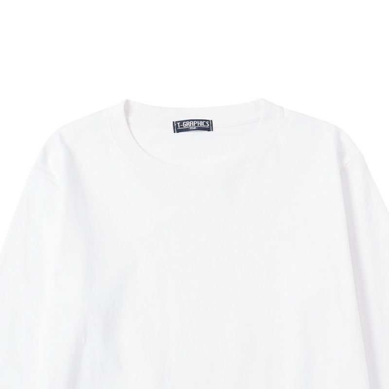 T-GRAPHICS 無地ロングスリーブTシャツ キッズ メール便 対応商品商品画像-7