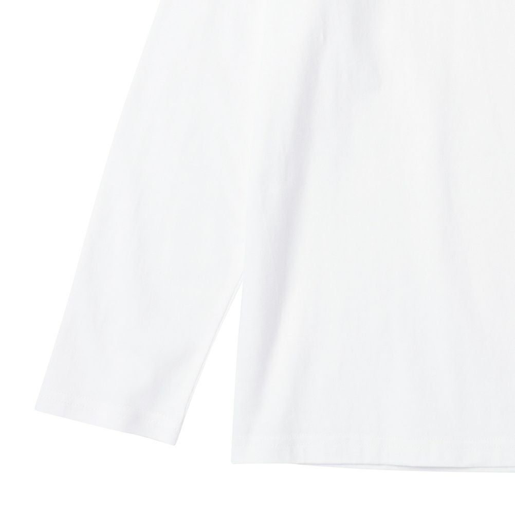 T-GRAPHICS 無地ロングスリーブTシャツ キッズ ネコポス 対応商品
