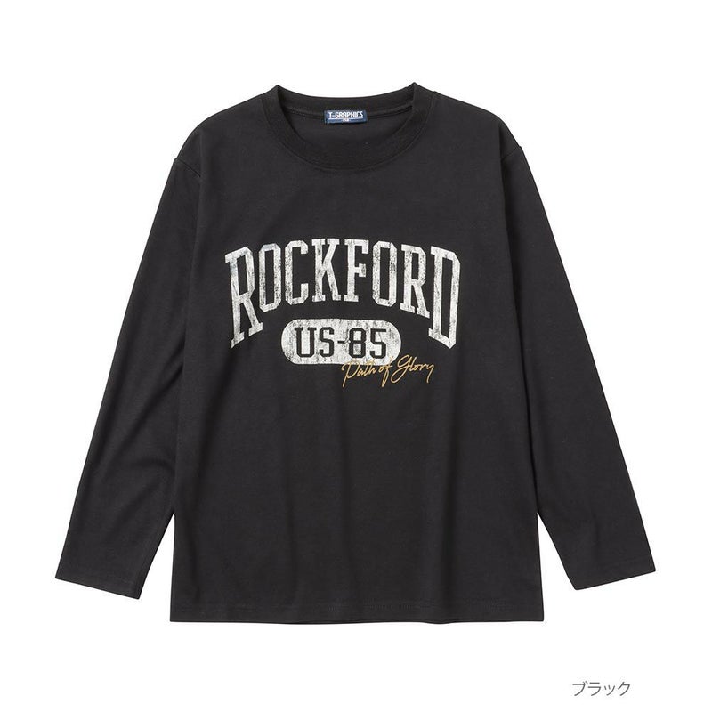 T-GRAPHICS  アメカジプリントロングスリーブTシャツ キッズ メール便 対応商品商品画像-2