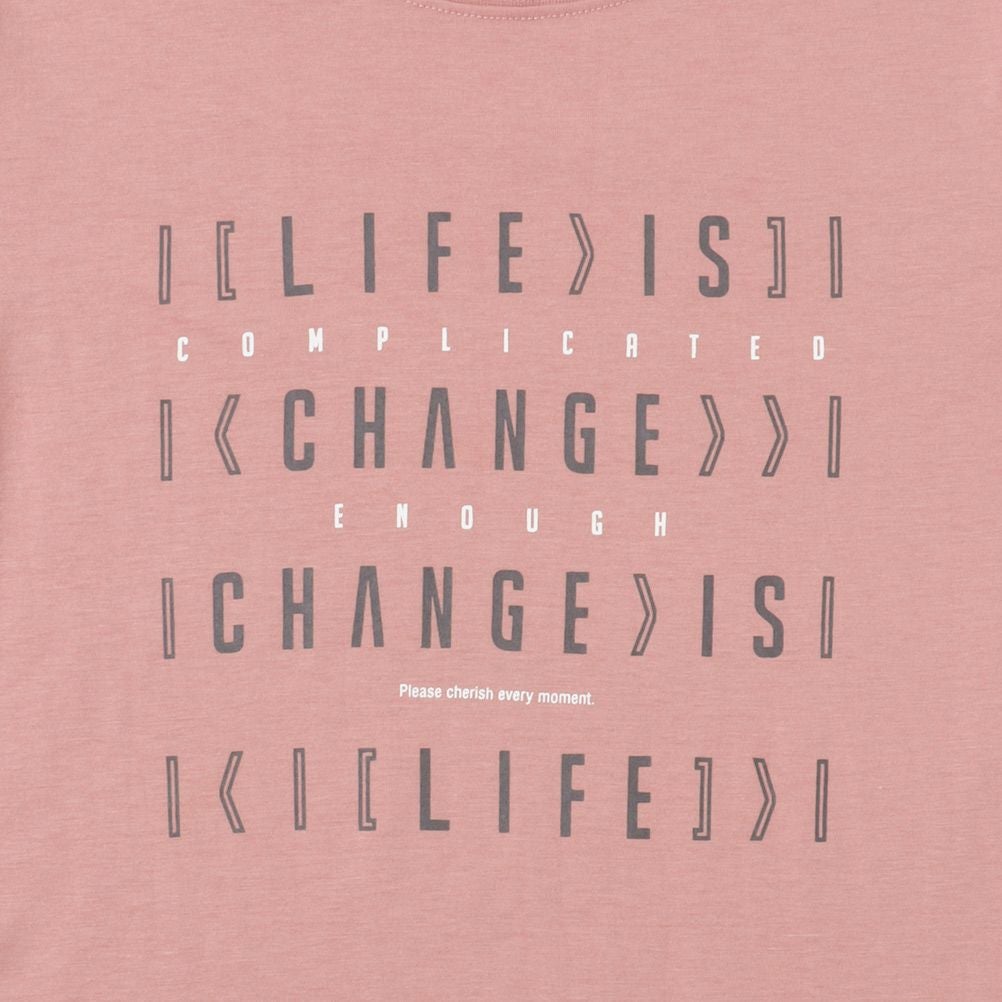 T-GRAPHICS ミックスプリントロングスリーブTシャツ キッズ ネコポス 対応商品