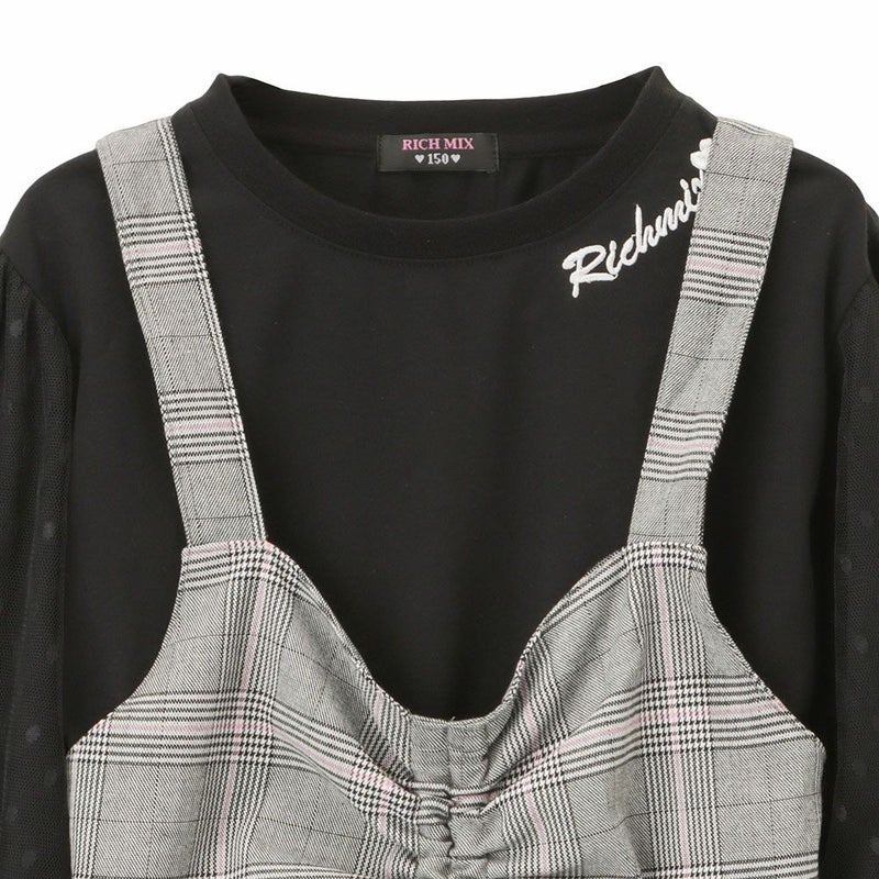 [期間限定価格]RICH MIX  ビスチェアンサンブル キッズ メール便 対応商品商品画像-3