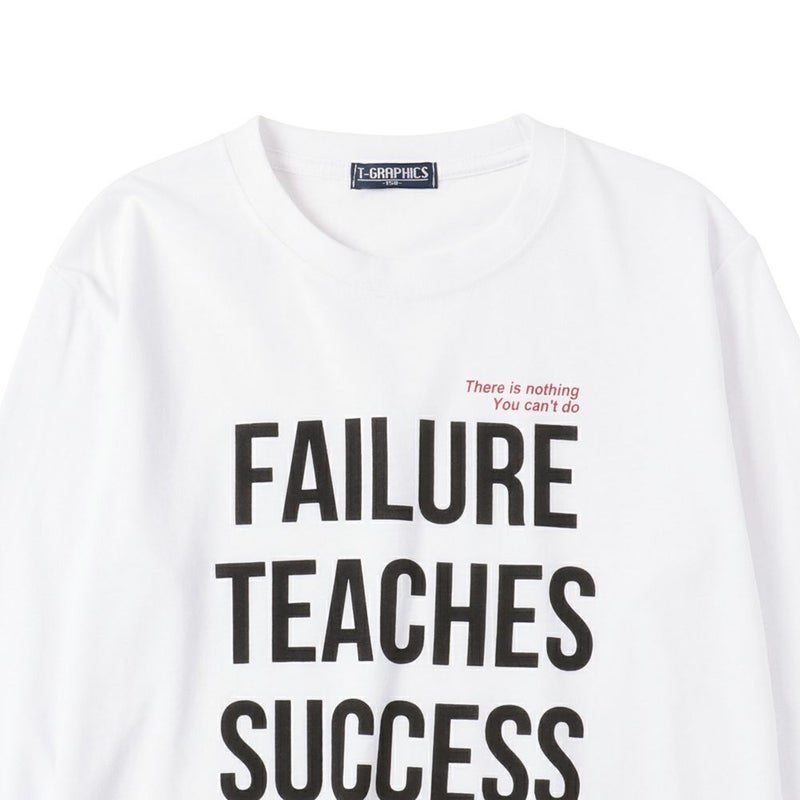 T-GRAPHICS メッセージプリントロングスリーブTシャツ キッズ メール便 対応商品商品画像-3