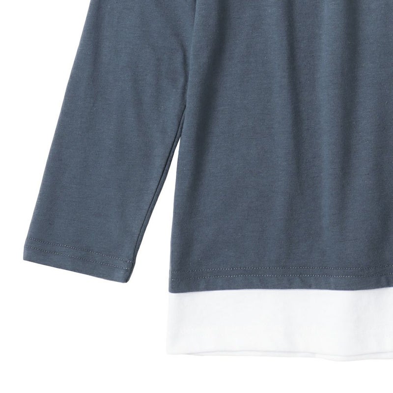 T-GRAPHICS  フェイクレイヤードロングスリーブTシャツ キッズ メール便 対応商品商品画像-4