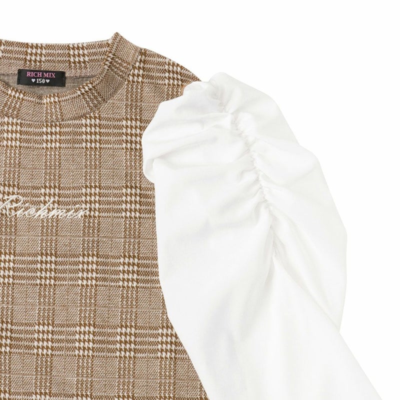 RICH MIX ボリューム袖トップス キッズ メール便 対応商品商品画像-6