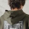 [期間限定価格]【WEB限定】KANGOL バンダナボックスロゴフェイクレイヤードパーカー メンズ商品サムネイル-21