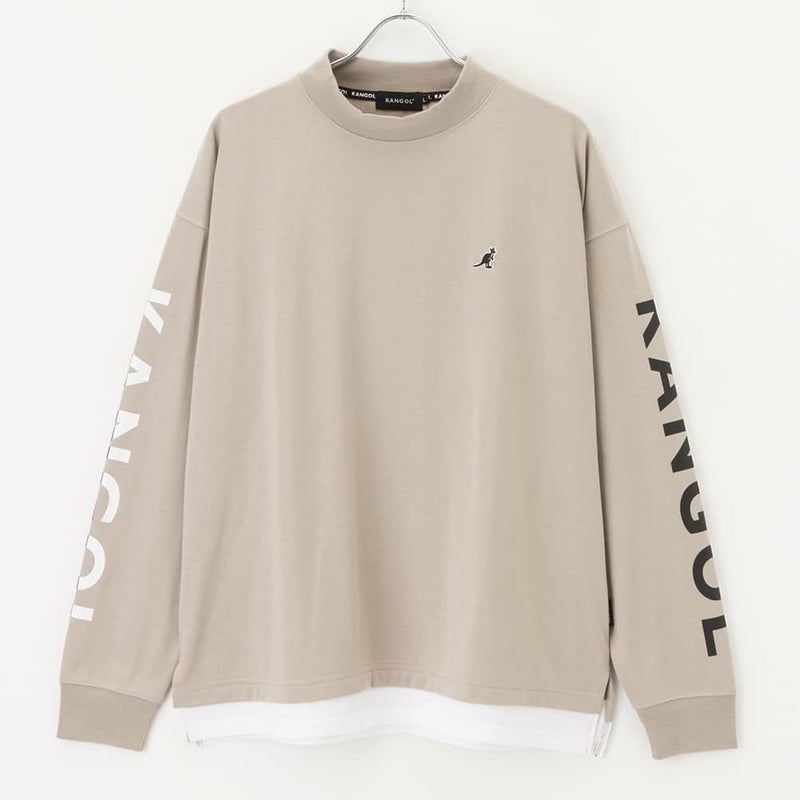 [期間限定価格]【WEB限定】KANGOL モックネックロングスリーブTシャツ メンズ商品画像-3