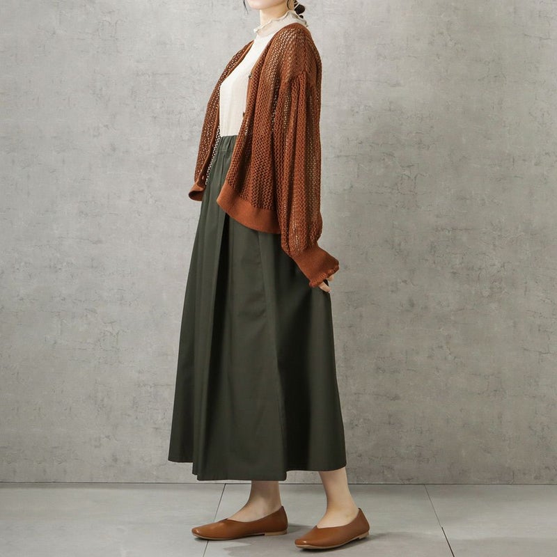 [期間限定knit]Howdy Marie  透かし編みカーディガン レディース商品画像-7