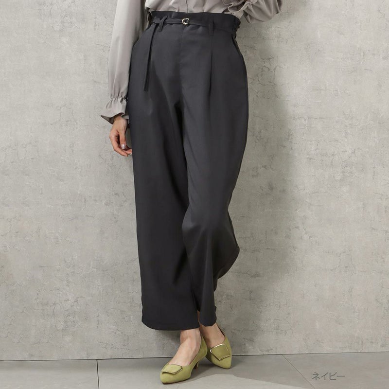 [期間限定価格]Howdy Marie 2WAYベルト付きワイドパンツ レディース商品画像-3
