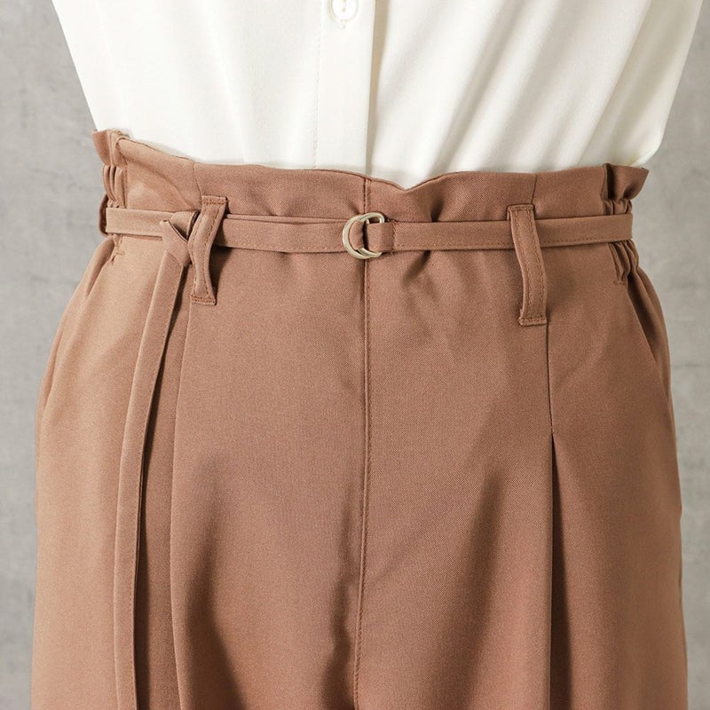 [期間限定価格]Howdy Marie 2WAYベルト付きワイドパンツ レディース商品画像-9