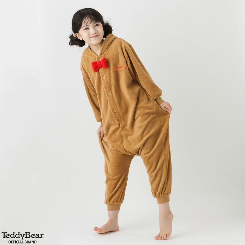 [期間限定価格]【オンラインストア限定】Teddy Bear テディベア 着ぐるみパジャマ キッズ商品画像-2