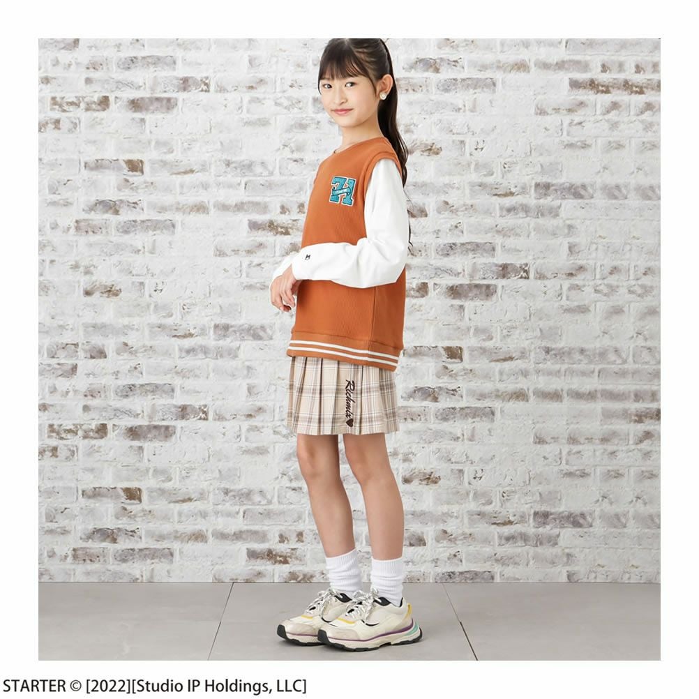 STARTER フェイクレイヤード長袖Tシャツ キッズ ネコポス 対応商品